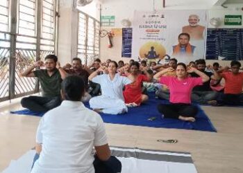 ପୁରୀ ଜିଲ୍ଲା ସ୍ୱାସ୍ଥ୍ୟ ବିଭାଗ ତରଫରୁ ଅନ୍ତର୍ଜାତୀୟ ଯୋଗ ଦିବସ ପାଳନ