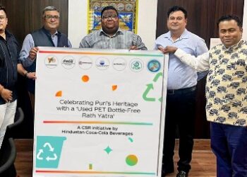 Hindustan Coca-Cola Beverages ensures circularity at the Puri Rath Yatra : Estimated collection ofover 50 lakh used PET bottles