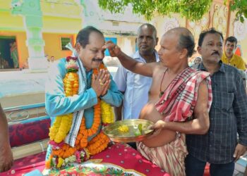 ବିଧାୟକ ପ୍ରଦୀପଙ୍କୁ ସ୍ବାଗତ ସମ୍ବର୍ଦ୍ଧନା 