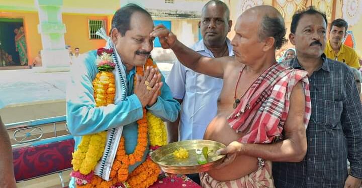ବିଧାୟକ ପ୍ରଦୀପଙ୍କୁ ସ୍ବାଗତ ସମ୍ବର୍ଦ୍ଧନା 