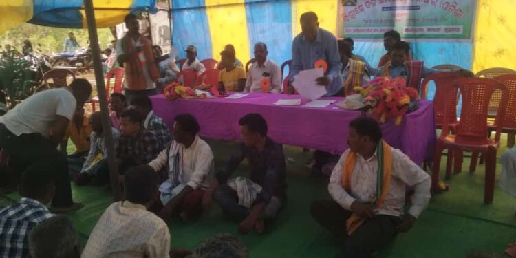 ଭାଲୁଖାଇ ଠାରେ ପାହାରଗାଦି ର ନୃତନ କର୍ମ କର୍ତ୍ତା ମନୋନୀତ