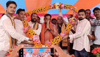 ଚଣ୍ଡିତଳ ପଂଚାୟତରେ ନବ ନିର୍ବାଚିତ ବିଧାୟକ ଅମର ନାୟକଙ୍କ ସମ୍ଭର୍ଧନା ସଭା