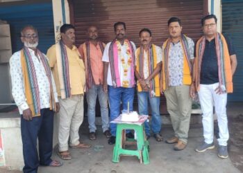 ଫୁଲନଖରା ସକାଳ ଚା ଖଟି ପକ୍ଷରୁ ହେମନ୍ତ ସାହୁଙ୍କ ଜନ୍ମ ଦିବସ ପାଳନ