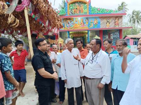 ଆରକ୍ଷୀ ଅଧିକ୍ଷକଙ୍କ ଅଚାନକ ଦଶପଲ୍ଲା ଗସ୍ତ