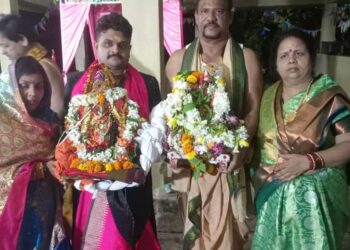 ଆର,ଉଦୟଗିରିରେ ଶିବ, ପାର୍ବତୀଙ୍କ ବାହାଘର ଉତ୍ସବ ବହୁ ଆଡମ୍ବର ପାଳନ
