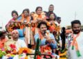 ନିମାପଡ଼ା ରେ ବିଜେପି ବିଧାୟିକା ପ୍ରଭାତୀ ପରିଡ଼ା ଙ୍କ ପ୍ରଥମ ବିଜୟ ଶୋଭାଯାତ୍ରା