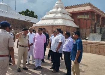 ରଥଯାତ୍ରା ପରିପ୍ରେକ୍ଷୀରେ ଆଇନ ମନ୍ତ୍ରୀଙ୍କ କ୍ଷେତ୍ର ପରିଦର୍ଶନ