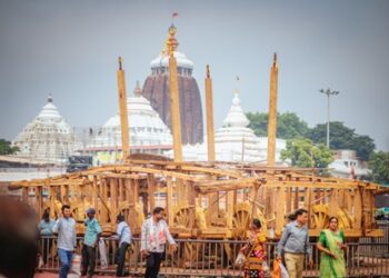 ତିନି ରଥର ପ୍ରଥମ ଭୂଇଁ ପ୍ରେମ ପ୍ରସ୍ତୁତି ଶେଷ