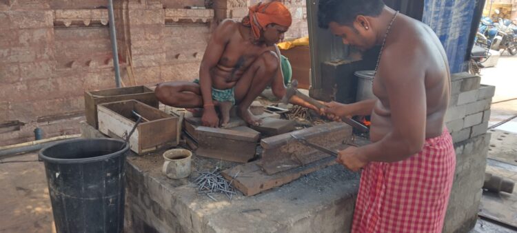 ତିନି ରଥର ଚେଚିସ୍ ବା ଦଣ୍ଡା ପ୍ରେମ ପ୍ରସ୍ତୁତି ଶେଷ
