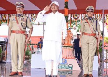 ବିଜୁ ପଟ୍ଟନାୟକ ରାଜ୍ୟ ପୋଲିସ ଏକାଡେ଼ମୀର ପାସିଂ ଆଉଟ୍ ପ୍ୟାରେଡ