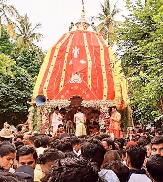 Bengaluru’s Agara Jagannath Temple Celebrates Car Festival