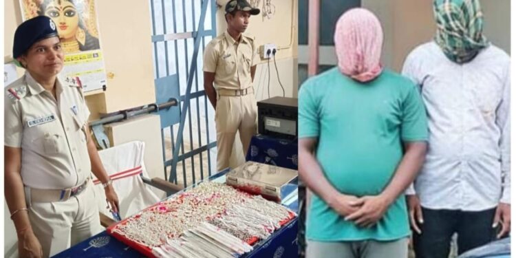 ଗଜପତି ପୋଲିସକୁ ମିଳିଛି ବଡ଼ ସଫଳତା : ଲୁଟ ହୋଇଥିବା ୫ କିଲୋ ରୂପା ଉଦ୍ଧାର, ୨ ଅଭିଯୁକ୍ତ ଗିରଫ