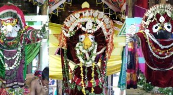 ରୂପା ବେଶ ରେ ସଜେଇ ହେଲେ ତିନି ଠାକୁର : ରଣପୁର ଗୁପ୍ତ ପୁରୁଷୋତ୍ତମ କ୍ଷେତ୍ର ତଥା ଚକାଶିଳା କ୍ଷେତ୍ରରେ