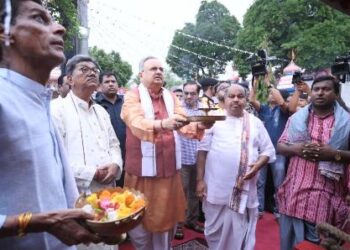ରାୟପୁର ଜଗନ୍ନାଥ ମନ୍ଦିରରେ ମହାସମାରୋହରେ ବାହୁଡ଼ା ଯାତ୍ରାସମ୍ପନ୍ନ