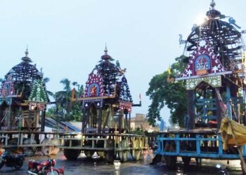 ରଣପୁର ଦ୍ୱିତୀୟ ଶ୍ରୀକ୍ଷେତ୍ରରେ : ତିନି ରଥକୁ ଉଠିଲା କଳସ, ଓଲଟ ଶୁଆ ଏବଂ ଅଁଳା