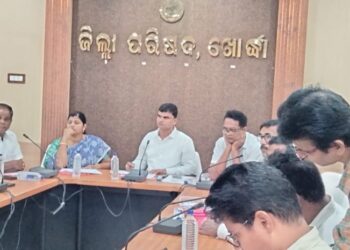 ଖୋର୍ଦ୍ଧା ଜିଲ୍ଲାପରିଷଦର ତୃତୀୟ ସ୍ଥାୟୀ କମିଟି : ଜିଲ୍ଲାପରିଷଦ ଉପାଧ୍ୟକ୍ଷ ଗୋପିନାଥ ମହାରଣାଙ୍କ ସଭାପତିତ୍ବରେ – ଅନୁଷ୍ଠିତ ହୋଇଯାଇଛି