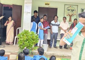 ଶିକ୍ଷା ସପ୍ତାହ ପାଳନରେ ସ୍ବେଚ୍ଛାସେବୀ ସମ୍ବର୍ଦ୍ଧିତ