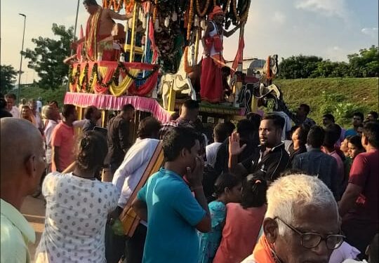 ନୂଆଗଡ଼ ସାଇ ଜଗନ୍ନାଥ ମନ୍ଦିର ପକ୍ଷରୁ ରଥଯାତ୍ରା ଅନୁଷ୍ଠୀତ
