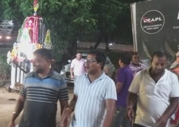 ନୂଆଗଡ଼ରେ ବାହୁଡା ରଥଯାତ୍ରା ଉପଲକ୍ଷେ ନାମ ସଂକୀର୍ତ୍ତନ
