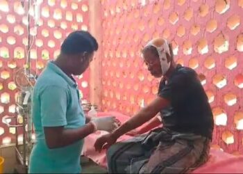 ଦୁଇ ଭଣଜା ଙ୍କ କାଠ ଫାଳିଆ ମାଡ଼ ରେ ମାମୁଁ ଗୁରୁତର