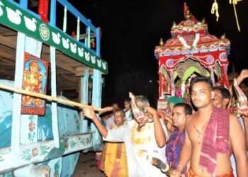 ଗୁପ୍ତ ପୁରୁଷୋତ୍ତମ କ୍ଷେତ୍ର ତଥା ଚକାଶିଳା କ୍ଷେତ୍ର ରଣପୁର : ହେରା ପଚଂମୀ ରେ ନନ୍ଦିଘୋଷ ରଥ କୁ ଭାଙ୍ଗିଲେ ମହାଲକ୍ଷ୍ମୀ