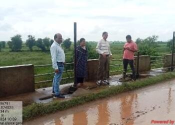 ଜଳସମ୍ପଦ ବିଭାଗର ସ୍ୱତନ୍ତ୍ର ସଚିବ ଙ୍କ ଜଗତସିଂହପୁର ଜିଲ୍ଲା ର ନଦୀବନ୍ଧ ପରିଦର୍ଶନ