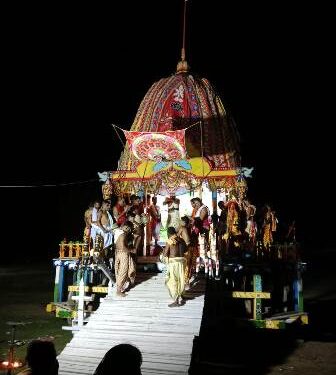 ଧ୍ୟାନକୁଦ ପୀଠରେ ଶ୍ରୀଜୀଉମାନଙ୍କ ନୀଳାଦ୍ରି ବିଜେ