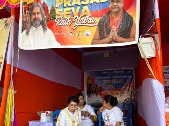 Maha prasad seva at Puri