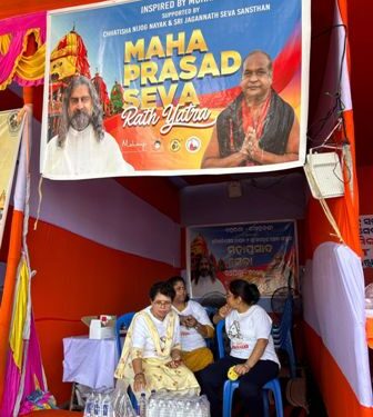 Maha prasad seva at Puri