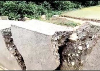 ମୃତ୍ତିକା ସଂରକ୍ଷଣ ବିଭାଗର ଚେକ୍ଡେମ ନିର୍ମାଣରେ ଦୁର୍ନୀତି ର ଗନ୍ଧ : ଛଅ ମାସ ନ ଯାଉଣୁ ଧରାଶାୟୀ