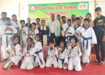 କେ .ଏସ୍ . ଆର୍ ରୟାଲ୍ ବେଙ୍ଗଲ ଟାଇଗର ଟାଏକୋଣ୍ଡୋ ଏକାଡେମୀର ସଫଳତା ୨୧ପଦକ ହାସଲ