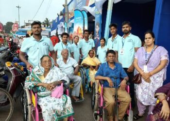 ଦି ବେଲ୍ ତରଫରୁ ରଥ ଯାତ୍ରା ଅବସରରେ ଦିବ୍ୟାଙ୍ଗ ଓ ବରିଷ୍ଠ ନାଗରିକ ମାନଙ୍କ ପାଇଁ ସ୍ବତନ୍ତ୍ର ସେବା