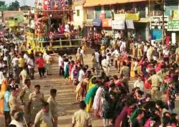 ରଣପୁର ଗୁପ୍ତ ପୁରୁଷୋତ୍ତମ କ୍ଷେତ୍ର ତଥା ଚକାଶିଳା କ୍ଷେତ୍ରରେ : ମହିଳା ଭକ୍ତ ଙ୍କ ଦ୍ୱାରା ଶ୍ରୀମନ୍ଦିର ନିକଟରେ ପହଂଚିଲା ଦେବଦଳନ