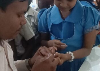 ଛାତ୍ରଛାତ୍ରୀଙ୍କ ହିମୋଗ୍ଲୋବିନ ପରୀକ୍ଷା