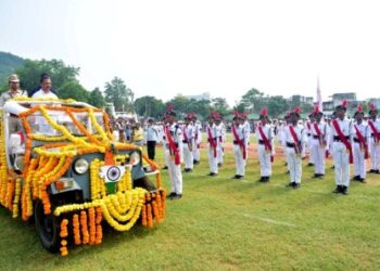 ପାରଳାଖେମୁଣ୍ଡି ସ୍ଥିତ ଗଜପତି ଷ୍ଟାଡିୟମ ଠାରେ ଜିଲ୍ଲାସ୍ତରୀୟ ୭୮ତମ ସ୍ୱାଧୀନତା ଦିବସ ମହା ସମାରହୋରେ ପାଳିତ