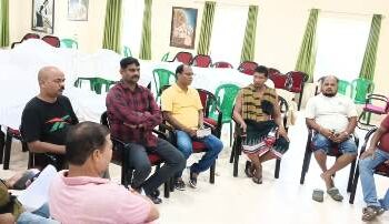 ରାଜ୍ୟସ୍ତରୀୟ ଭଲିବଲ ଟୁର୍ଣ୍ଣାମେଣ୍ଟ ପାଇଁ ପ୍ରସ୍ତୁତ ବୈଠକ