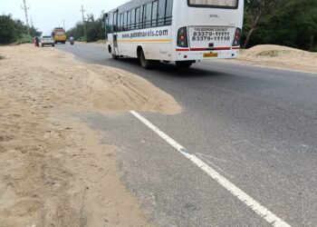 କୋଣାର୍କ- ପୁରୀ ୩୧୬ ନମ୍ବର ଜାତୀୟ ବେଳା ମାର୍ଗରେ ମୂଖ୍ୟ ସମସ୍ୟା ପାଲଟିଛି ବାଲି – ବାଲି ନେଉଛି ଜୀବନ