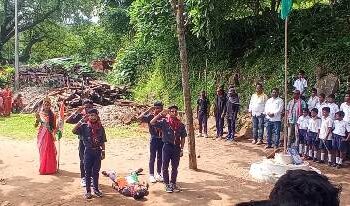 ୭୮ ତମ ତ୍ରିରଙ୍ଗା ପତାକା ଉତ୍ତୋଳନ ଅନୁଷ୍ଠିତ ହୋଇଛି