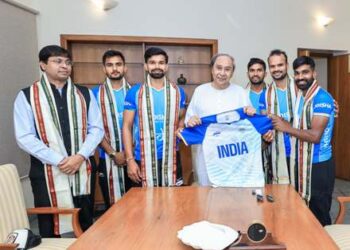 ଆଗାମୀ ଅଲମ୍ପିକ ରେ ଓଡିଶା ତଥା ଭାରତ ହକି ରେ ସୁନା ପଦକ ଆଶା ରଖିଛନ୍ତି – ନବୀନ ପଟ୍ଟନାୟକ