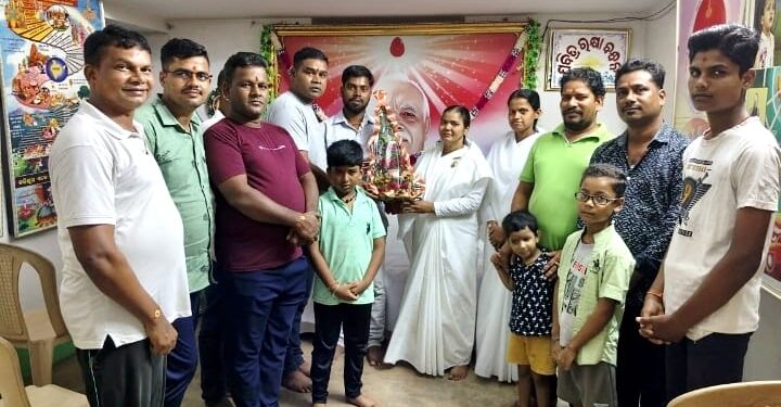 ପ୍ରଜାପତି ବ୍ରହ୍ମକୁମାରୀ ଈଶ୍ୱରୀୟ ବିଶ୍ୱବିଦ୍ୟାଳୟରେ ରକ୍ଷା ବନ୍ଦନ