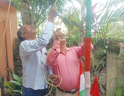 ଡାହାଳିଆବାଗ ଶ୍ରୀ ଶ୍ରୀ ସାଇ ସରସ୍ୱତୀ ଶିଶୁ ମନ୍ଦିରରେ ସ୍ୱାଧୀନତା ଦିବସ ପାଳନ