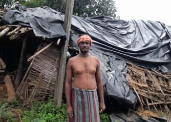ଭୁସୁଡିଲା ଘର ; ଅଳ୍ପକେ ବର୍ତ୍ତିଲେ ପରିବାର