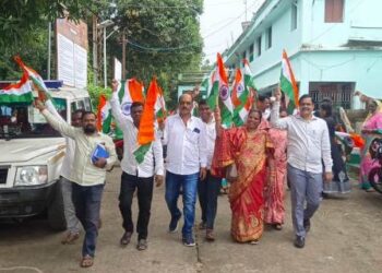 ଗଣିଆ ବ୍ଳକରେ ହର ଘର ତ୍ରିରଙ୍ଗା କାର୍ଯ୍ୟକ୍ରମ  : ବିଧାୟକ ରମେଶ ଚନ୍ଦ୍ର ବେହେରା