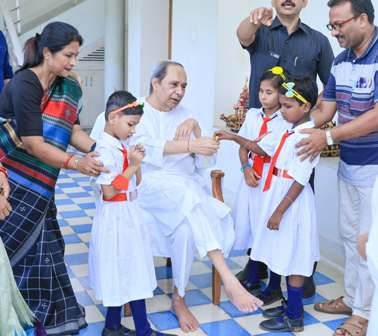 ନବୀନ ନିବାସ ରେ ରକ୍ଷା ବନ୍ଧନ