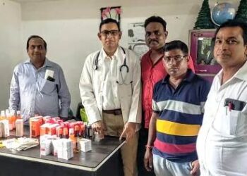 ଏମପିସି ପୁରାତନ ଛାତ୍ରଛାତ୍ରୀଙ୍କ ପକ୍ଷରୁ ମାଗଣା ସ୍ୱାସ୍ଥ୍ୟ ଶିବିର