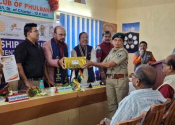 ସାମାଜିକ ସେବା ବିନା ଜୀବନର ସଫଳତା ଅଧୁରା – ରୋଟାରୀ ଗଭର୍ଣ୍ଣର