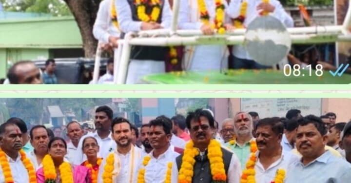 ଗଜପତି ଜିଲ୍ଳା ଗୁମ୍ମା ବ୍ଲକ ଅନ୍ତର୍ଗତ ଜୀବା ପଞ୍ଚାୟତର ସରପଞ୍ଚ ପଦବୀ ପୁନଃ ଫେରି ପାଇବା ପରେ ବିଜେଡି ଦଳର ଶକ୍ତ ପ୍ରଦର୍ଶନ ଓ ଶୋଭାଯାତ୍ରା.