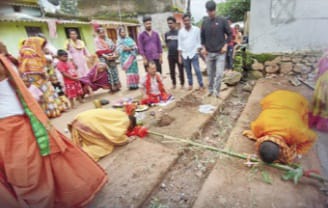 ଦ୍ୱିତୀୟ ବର୍ଷ ଲକ୍ଷ୍ମୀ ପୂଜା ପାଇଁ ଶୁଭଖୁଣ୍ଟି ସ୍ଥାପନ
