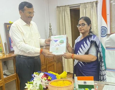 ବାଚସ୍ପତିଙ୍କୁ ଭେଟିଲେ ପ୍ରଧାନ ମହାଲେଖାକାର