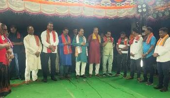 ସାନପଦର ଦୁର୍ଗାପୂଜାରେ ଯୋଗଦେଲେ ବିଧାୟକ ପ୍ରଦୀପ ସାହୁ